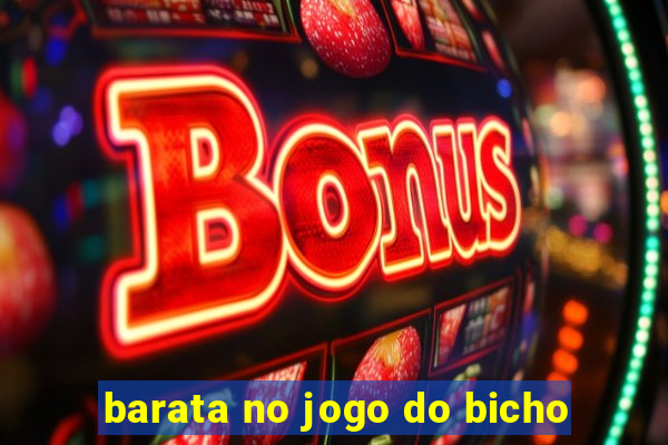 barata no jogo do bicho